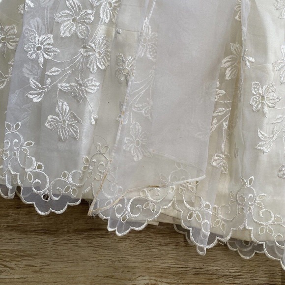 Vtg Gunne Sax Bridal Dress Victorian Lace McClintock - Picture 3 of 16